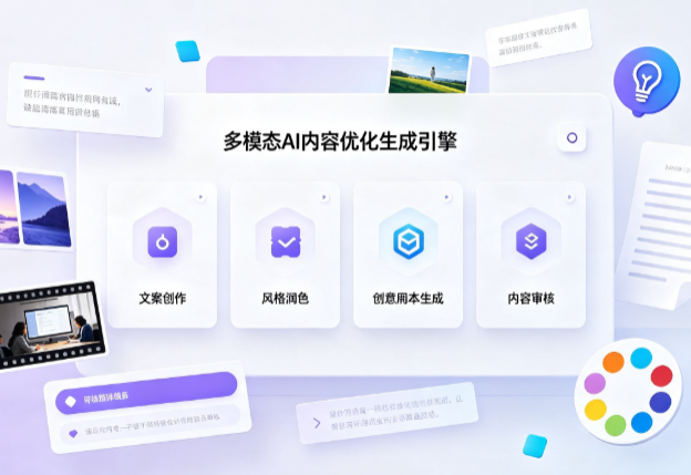 宜州市AI智能内容优化创新 多模态生成技术丰富数字内容创作生态
