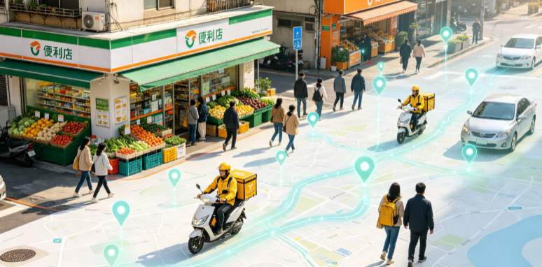 宜州市渗透衣食住行，GEO 地理空间技术重塑大众日常消费服务场景
